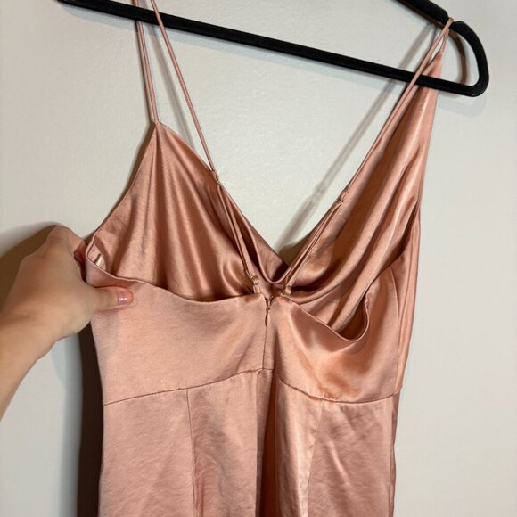 NWT Significant Other Aria Cowl Neck Maxi Dress in Nougat - Picture 6 of 7